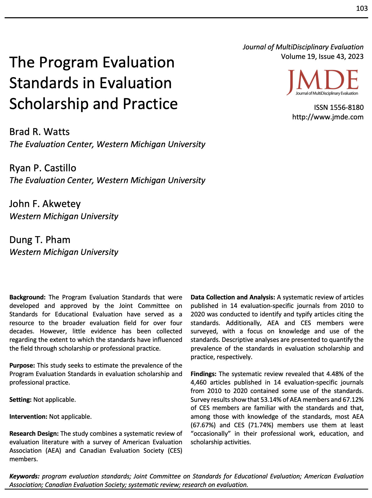 cover page