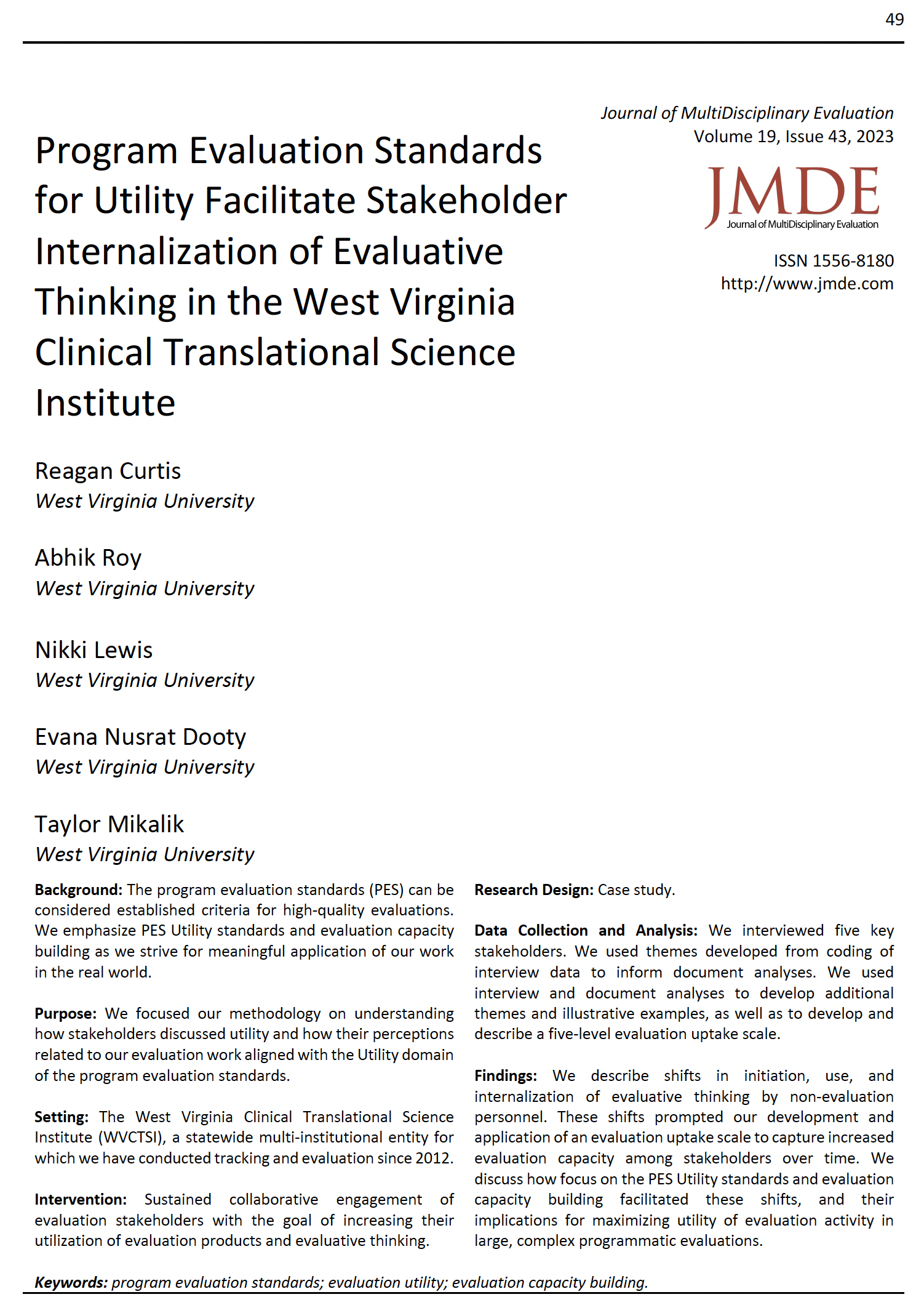 cover page