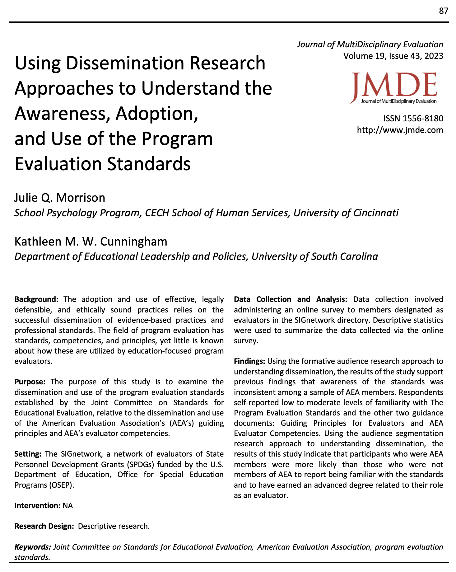 cover page