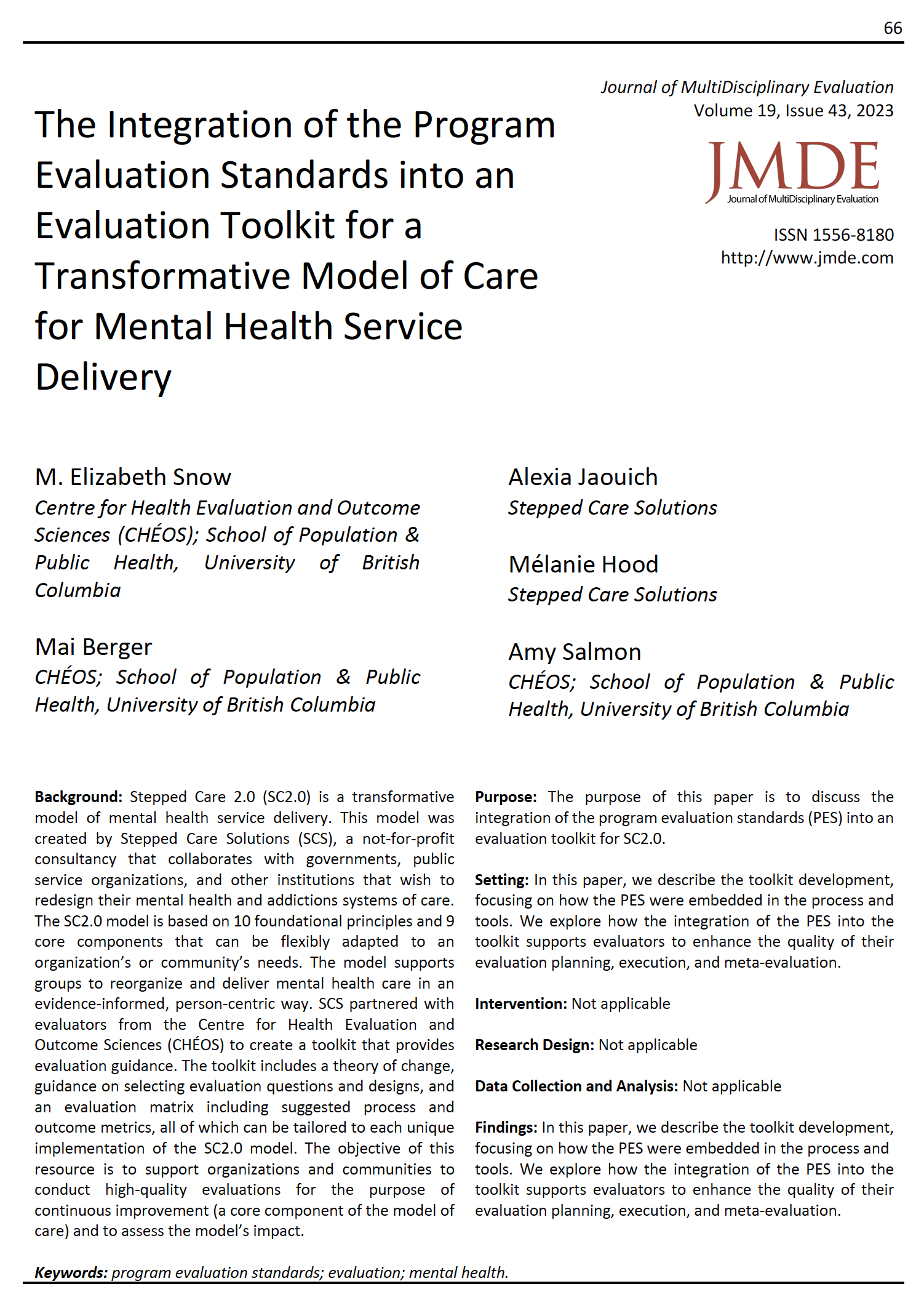 cover page