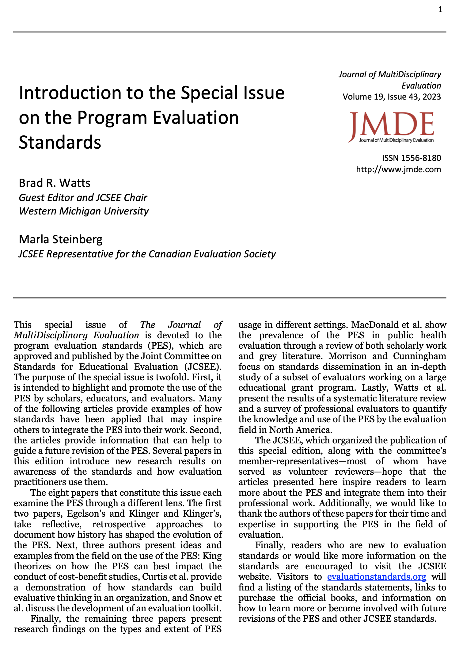 cover page